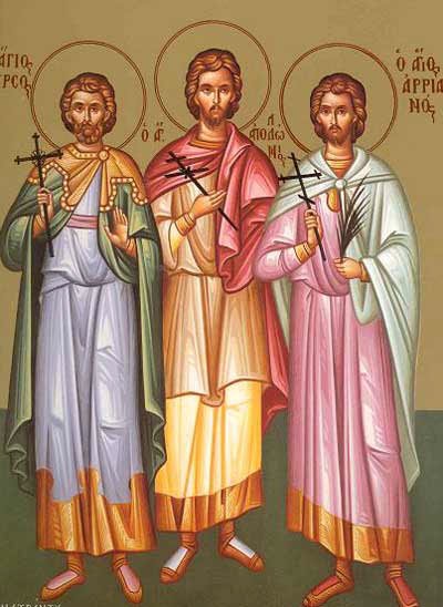 Sfinţii Mucenici Tirs, Calinic, Filimon şi Apolonie 26676