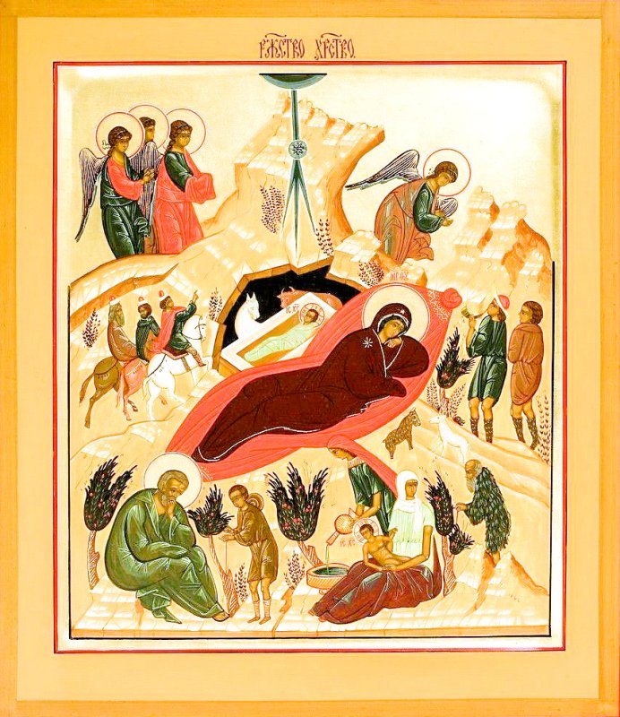 Icoana Nașterii Domnului, dogmă în culori 26166