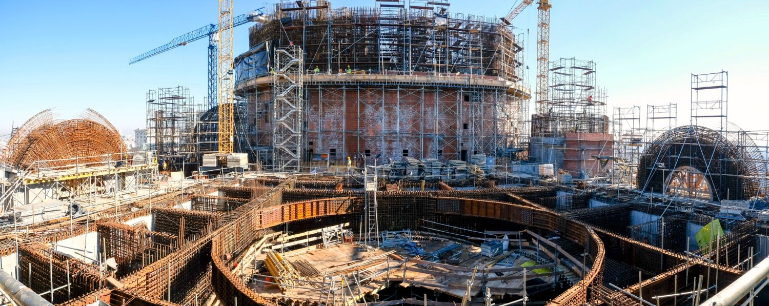 Lucrările continuă la șantierul Catedralei Naționale 25787