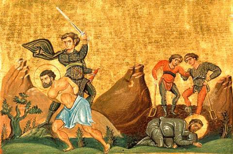 Sfinţii Mucenici Teopempt şi Teonas; Sfânta Cuvioasă Sinclitichia (Ajunul Botezului Domnului. Post) 25789