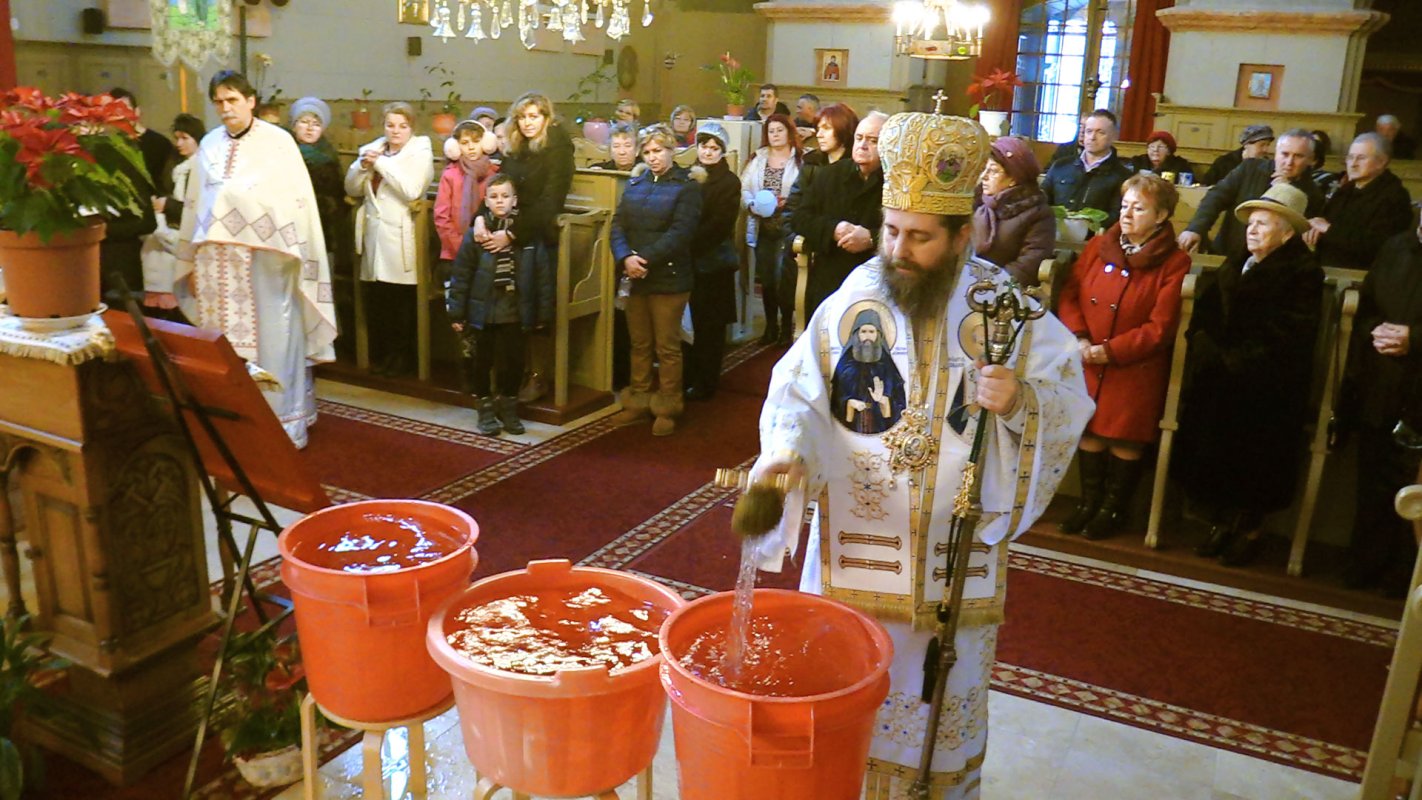 Boboteaza la românii din Giula, Ungaria 25623