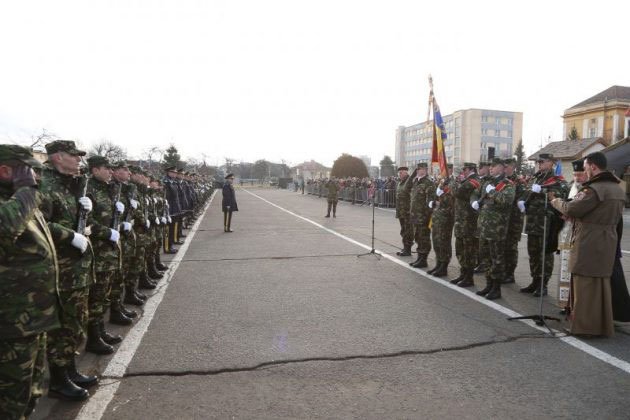Peste 300 de militari au depus jurământul la Sibiu 25182