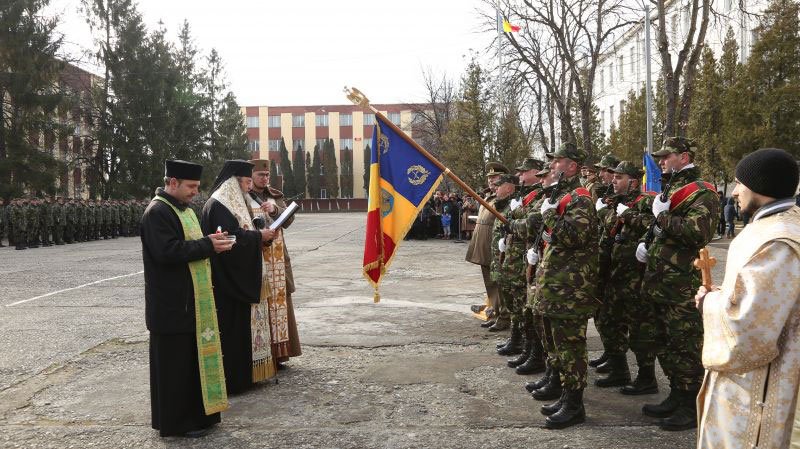 Peste 300 de militari au depus jurământul la Sibiu 25183