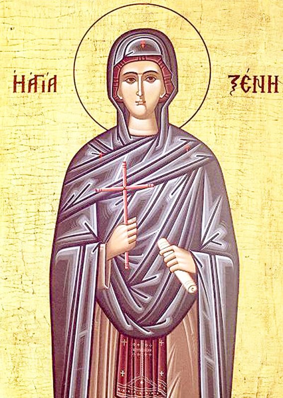 Sfânta Cuvioasă  Xenia; Sfântul Ierarh Filon, Episcopul Carpasiei (Te Deum) 24731