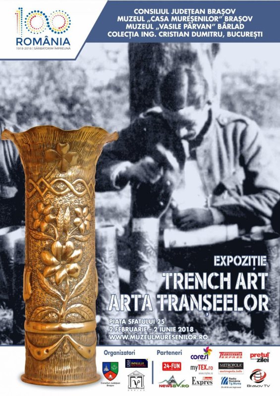 Expoziţie dedicată artei din tranşeele Primul Război Mondial, la Braşov 23897