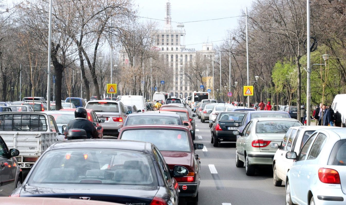 Acces auto restricţionat în centrul Bucureştiului 23628