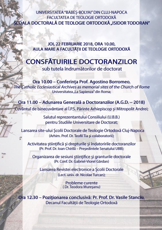 Consfătuirile doctoranzilor teologi clujeni 23162