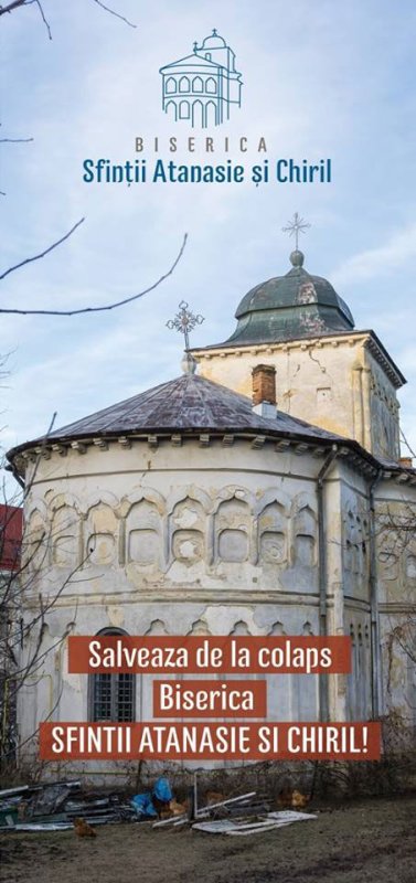 Încep lucrările de reabilitare a Bisericii „Sfinţii Atanasie şi Chiril” din Iaşi 23077