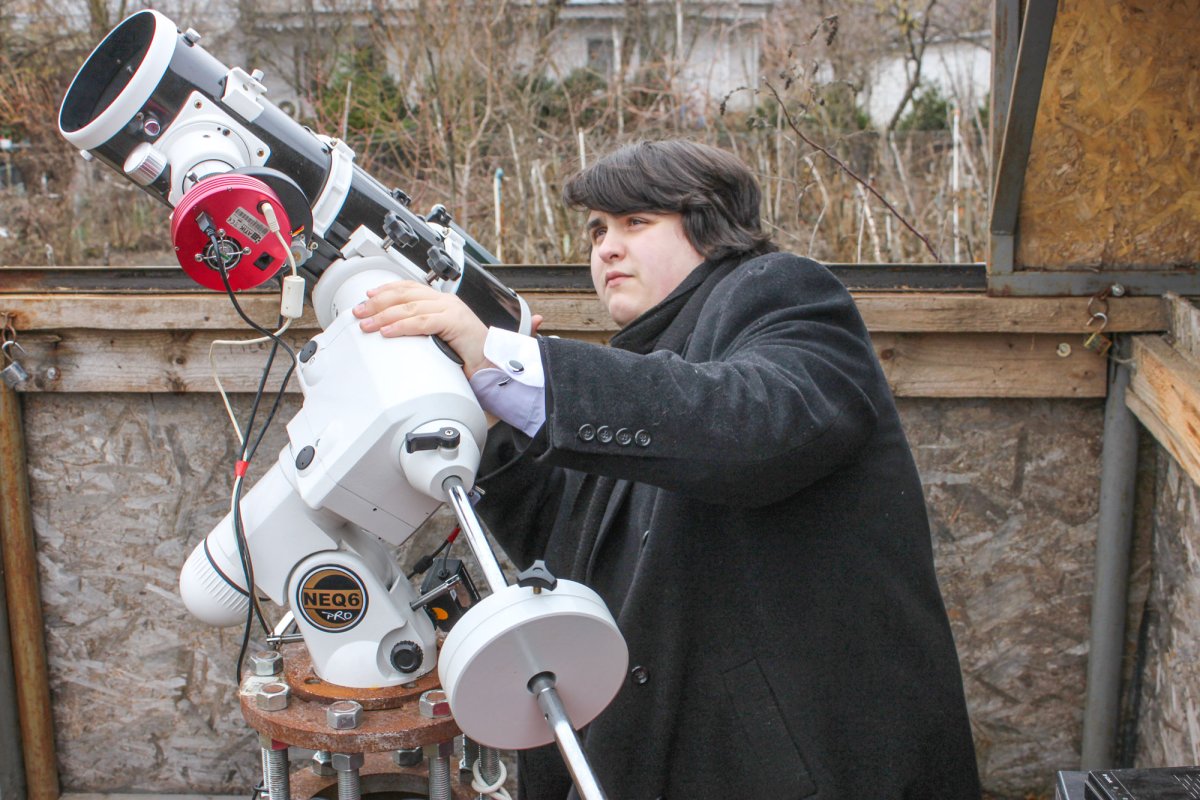 Descoperire astronomică făcută de seminaristul Andrei-Marian Stoian din Galați 23054