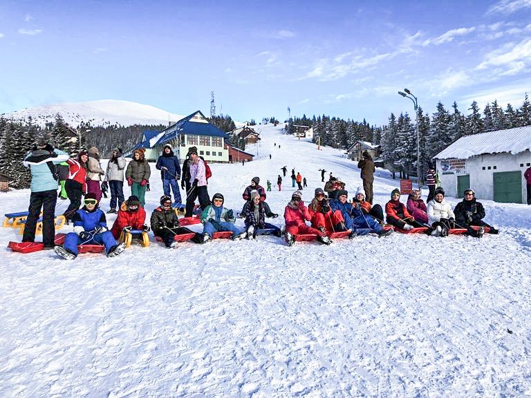 Tabără de iarnă pe muntele Parâng 23045