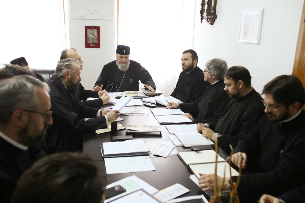 Ședință a Consiliului eparhial al Arhiepiscopiei Sibiului 22806