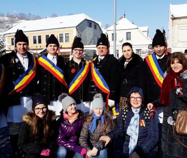 Proiectul „Jertfă și Unire” prezentat la Liceul „Andrei Mureșanu” din Brașov 22740