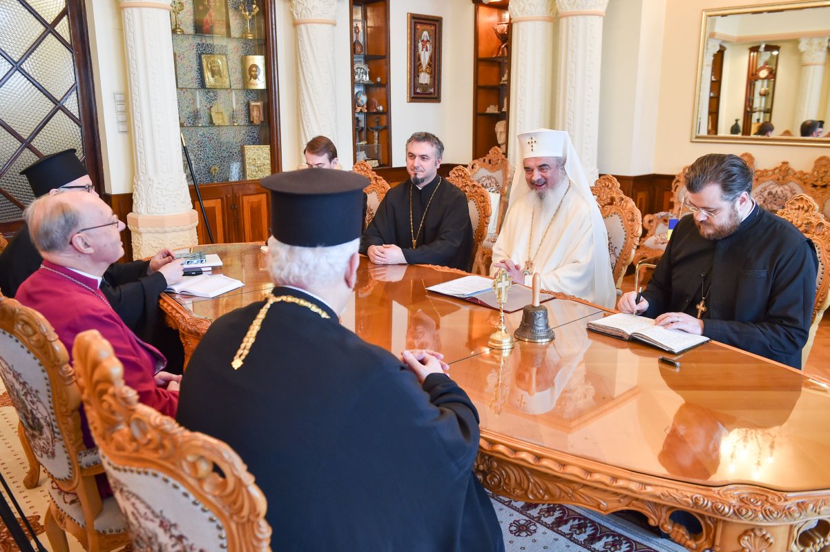 Reprezentanții Conferinței Bisericilor Europene la Palatul Patriarhiei 21883