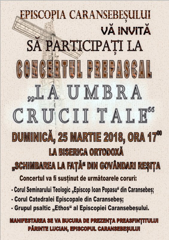 Concertul prepascal „La umbra Crucii Tale” 21403