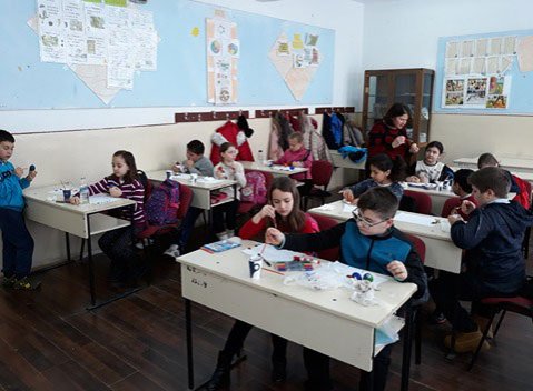 Ateliere de pictură la Liceul Teoretic „Mihai Viteazul” din Băilești 21100