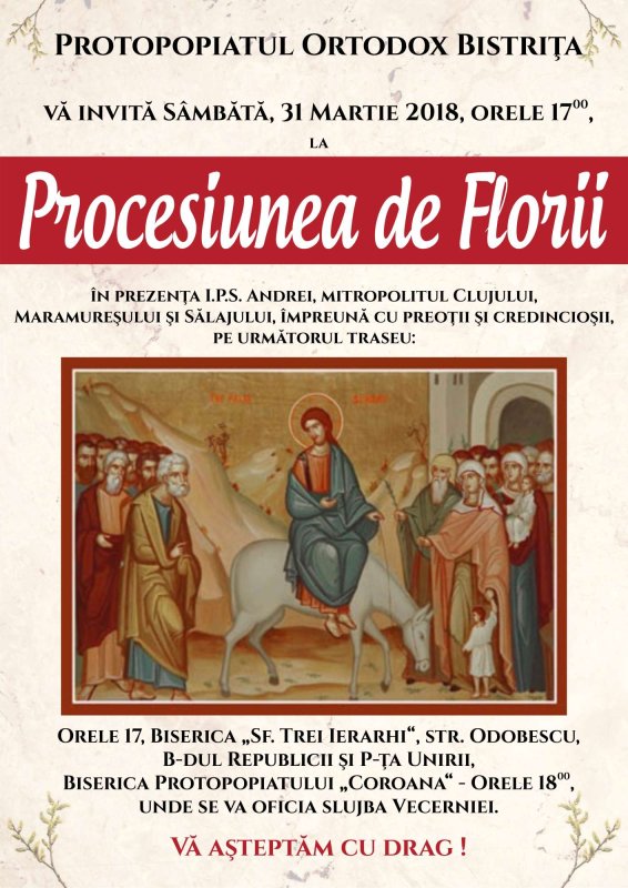 Procesiunea de Florii de la Bistriţa 20963