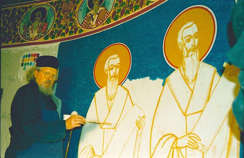 Arhimandritul Vartolomeu Florea, pictorul Mănăstirii Sihăstria, a trecut la Domnul 20790