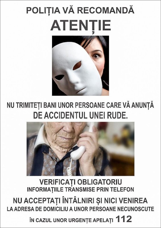 Atenţie să nu fiţi păcăliţi prin metoda „Accidentul” 20849