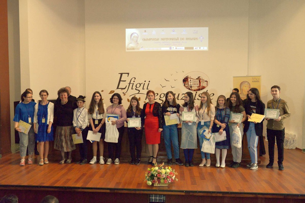 Olimpiada Naţională de Religie şi-a premiat câştigătorii 20197