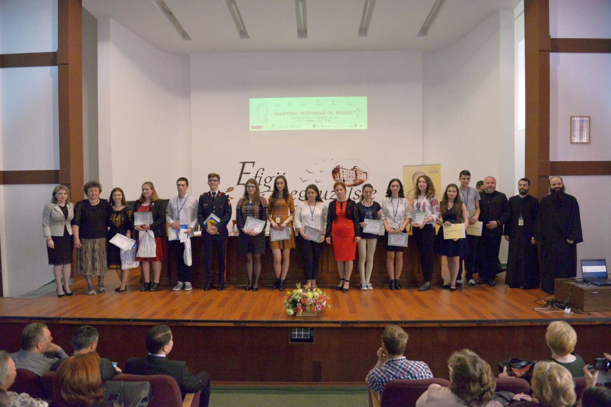 Olimpiada Naţională de Religie şi-a premiat câştigătorii 20210