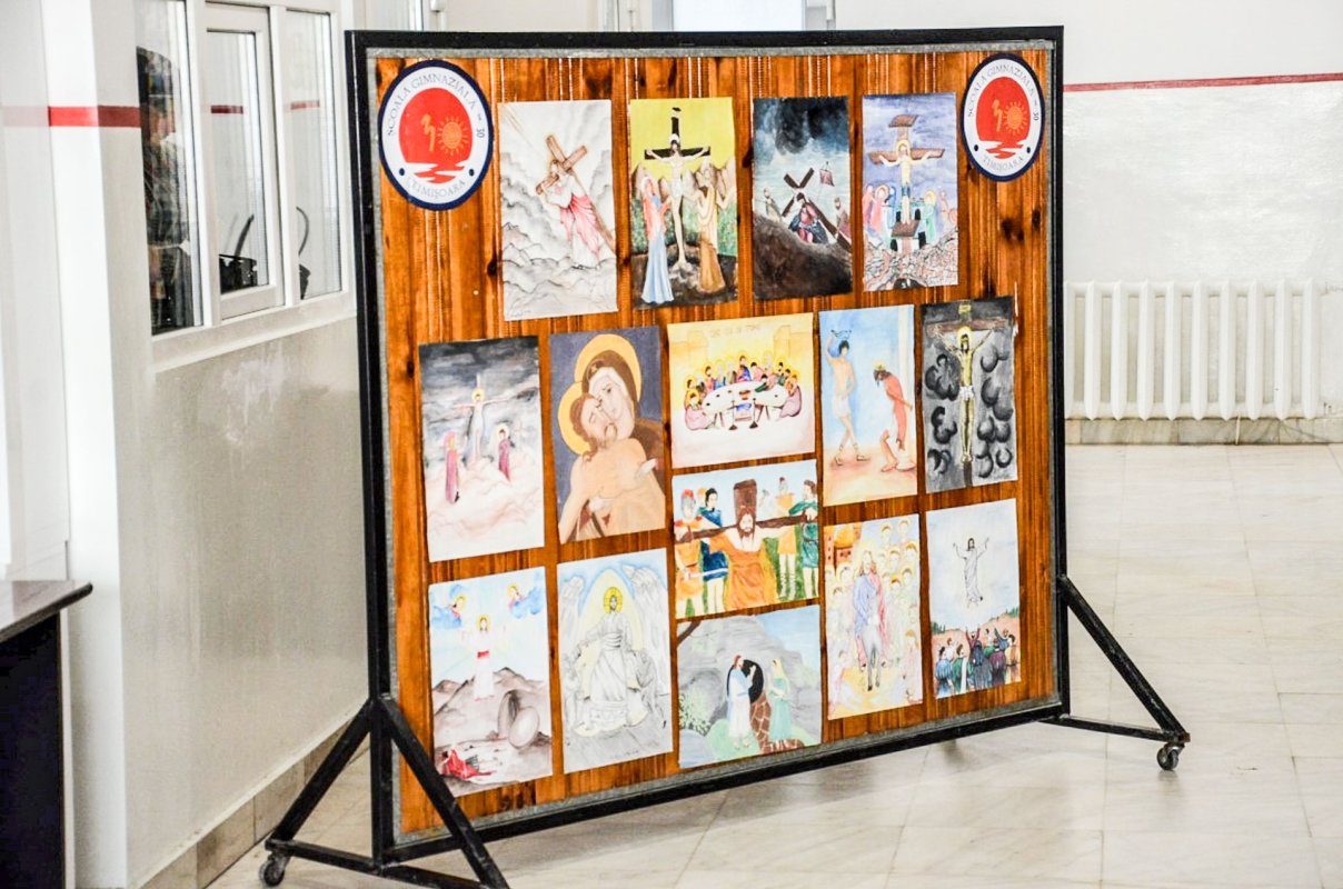 Concurs de pictură închinat Învierii Domnului 20155