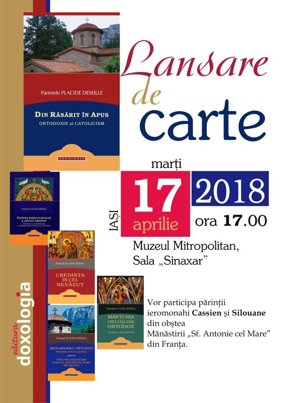 Lansare de carte la Muzeul Mitropolitan din Iaşi 20125