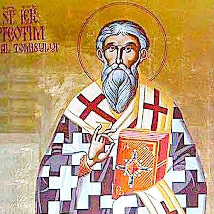 † Sfântul Ierarh Teotim, Episcopul Tomisului; Sfântul Cuvios Teodor Trihina (Dezlegare la peşte) 19936