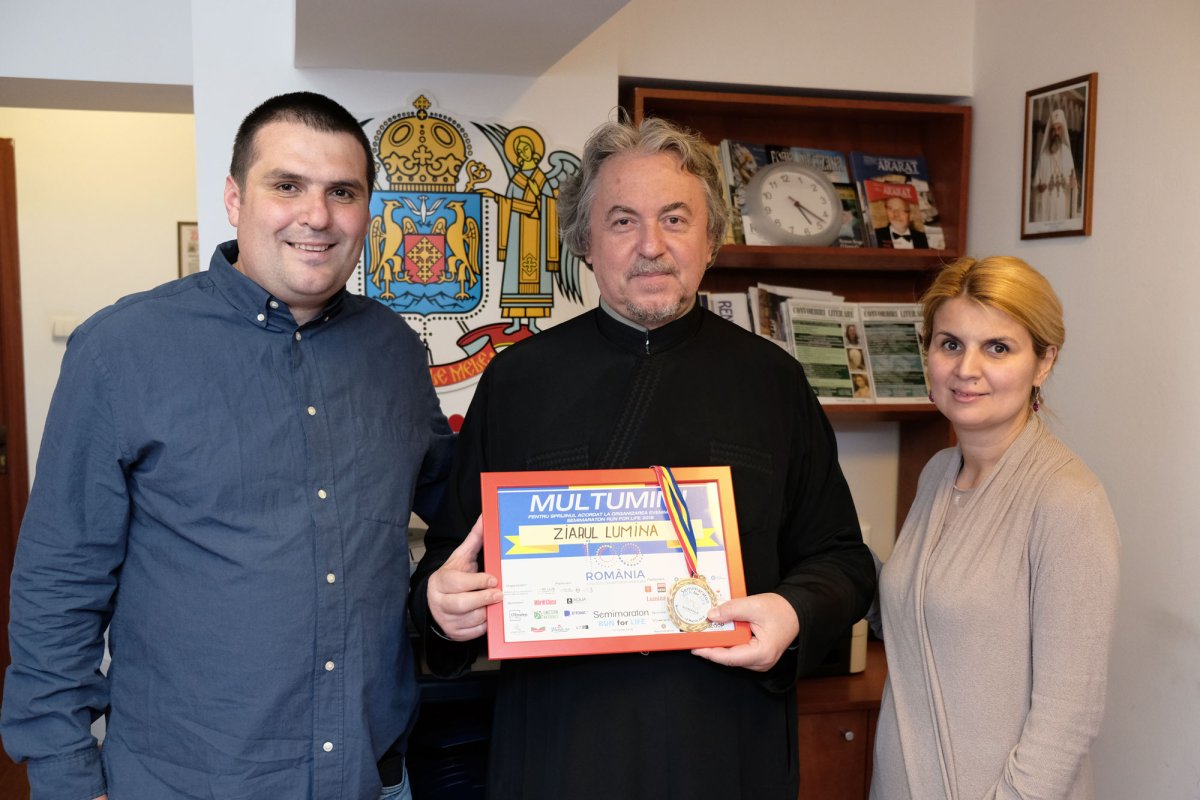 Diplomă și medalie pentru mediatizarea acțiunilor de voluntariat 19838