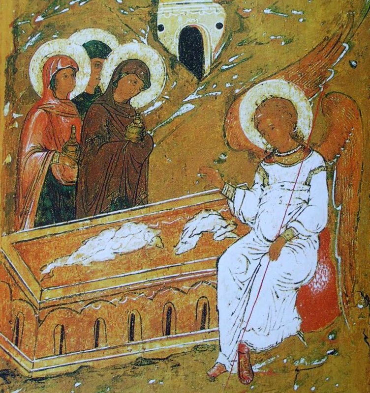 Femeile mironosiţe, martorii Răstignirii și Învierii Domnului 20090