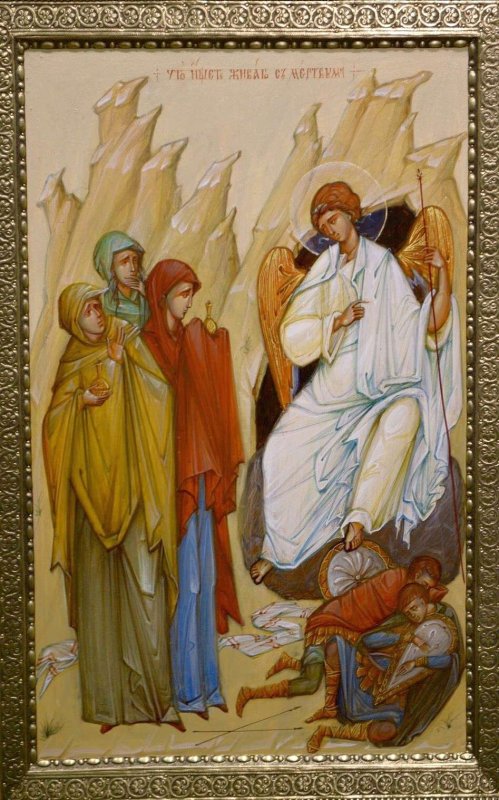 Femeile mironosiţe, martorii Răstignirii și Învierii Domnului 20092