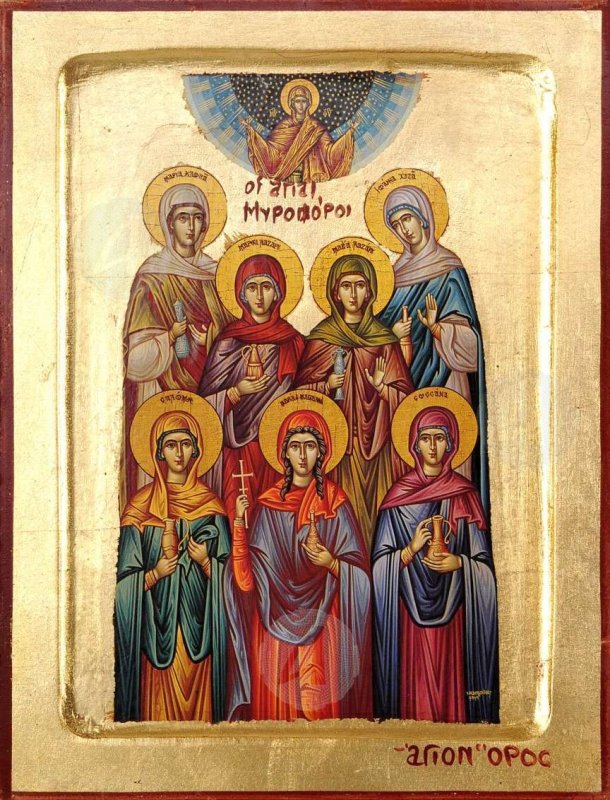 Femeile mironosiţe, martorii Răstignirii și Învierii Domnului 20095