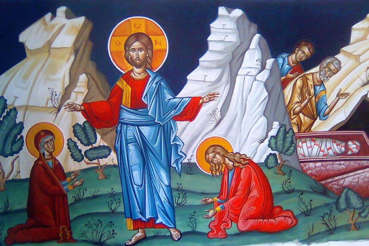 Femeile mironosiţe, martorii Răstignirii și Învierii Domnului 20097