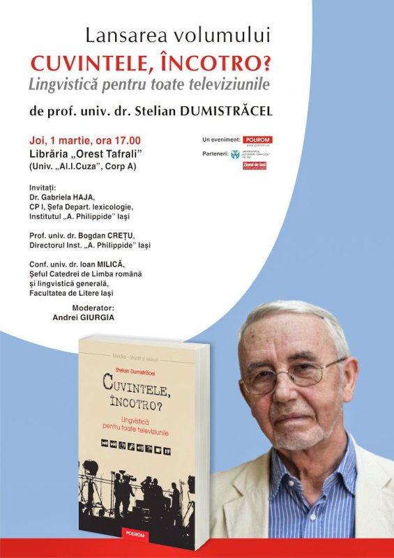„Constrângerea de a vorbi corect trebuie să fie ambiția personală” 19094