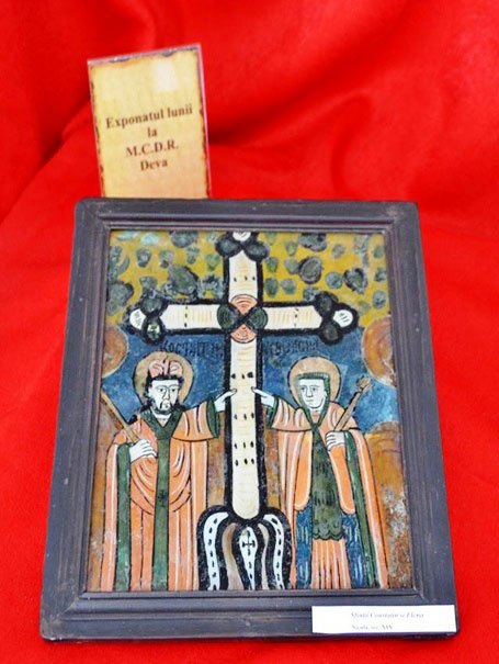 Exponatul lunii la Deva, icoana Sfinților Constantin și Elena 18937