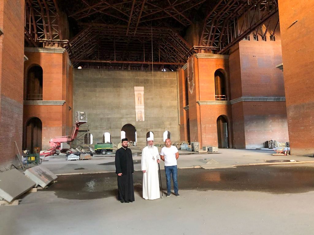 Patriarhul României a vizitat șantierul Catedralei Naționale 18825