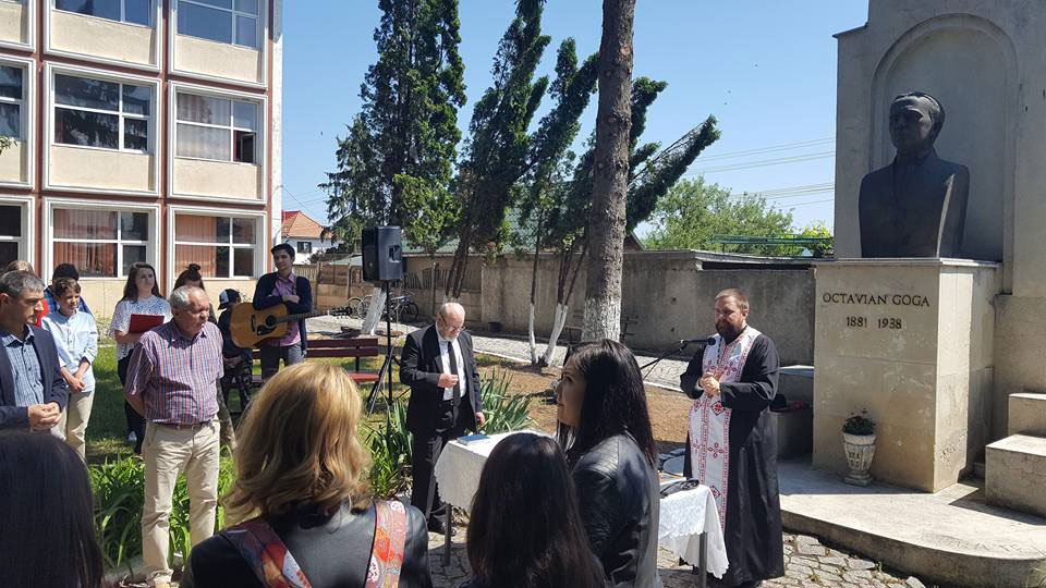 Poetul Octavian Goga, comemorat la Huedin 18798