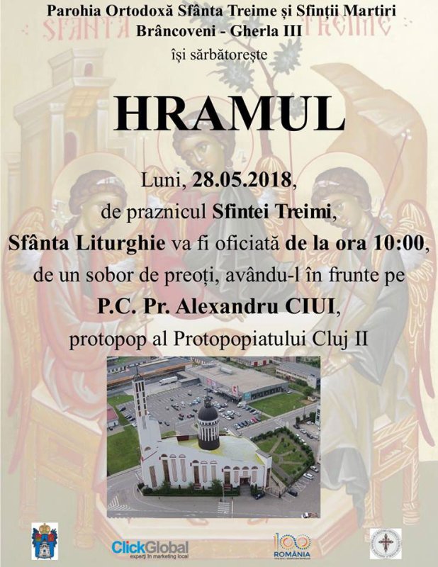 Evenimente religioase la Gherla, de Rusalii 17647