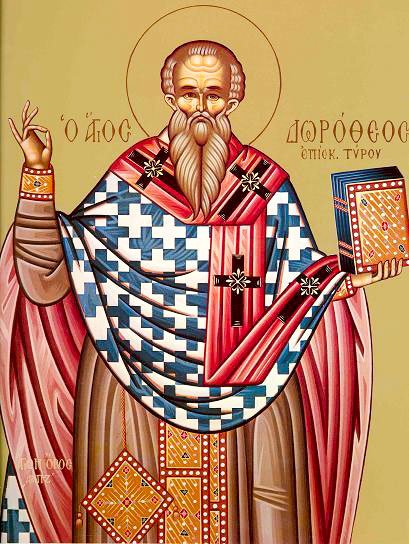 Sfântul Sfinţit Mucenic Dorotei, Episcopul Tirului;  Sfinţii Mucenici Apolo şi Leonid 17278