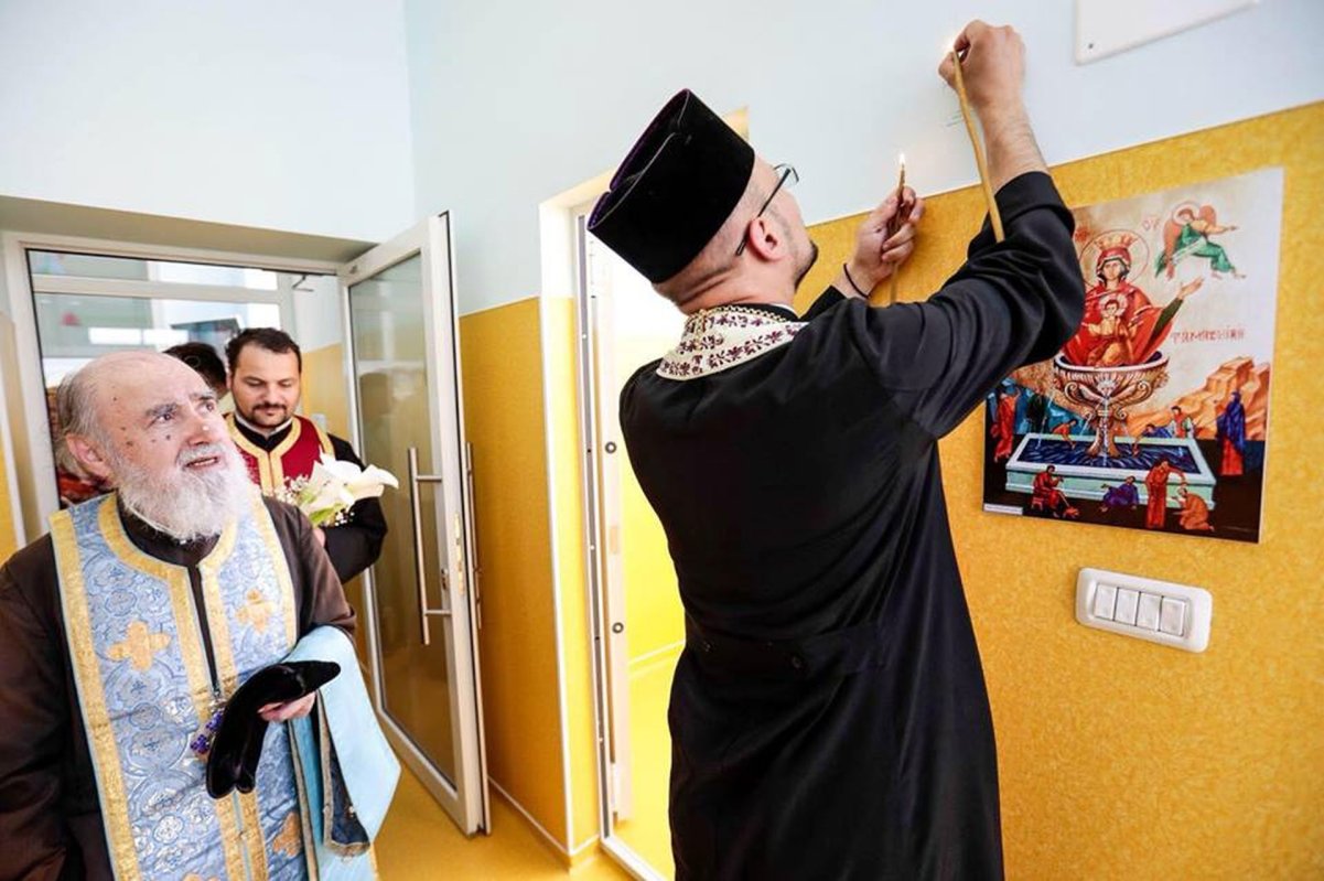 Slujbă de binecuvântare la Spitalul de Urgenţă din Arad 16994