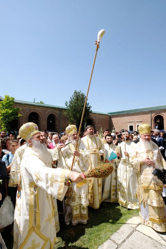 Patriarhul României a resfinţit biserica Mănăstirii Dealu 16868
