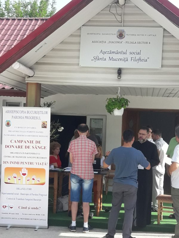 Donare de sânge la Parohia Progresul din Capitală 16816