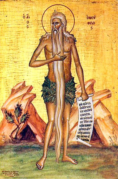 Sfinţii Cuvioşi Onufrie cel Mare şi Petru Atonitul 16818