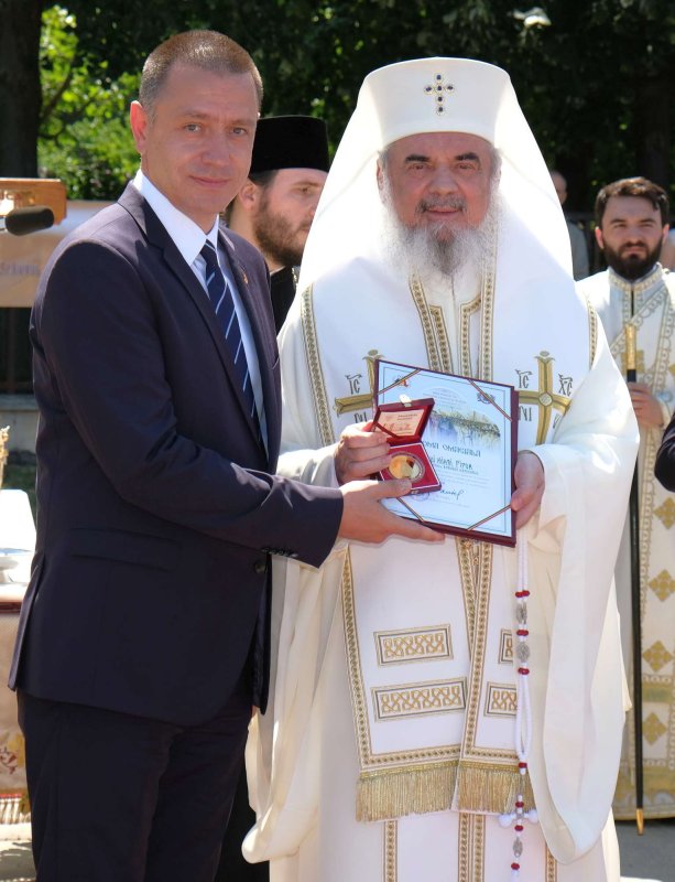 Piatră de temelie pentru paraclisul MApN 16047