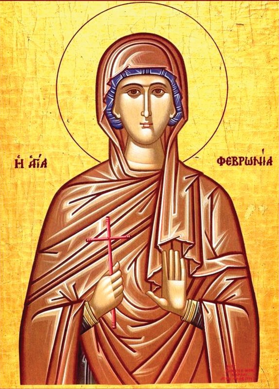 Sfânta Cuvioasă Muceniţă Fevronia; Sfinţii Mucenici Orentie şi fraţii săi; Sfânta Muceniţă Livia 15999