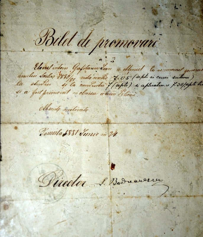 Anastasie Bașotă, un Mecena al învățământului din Moldova 15710