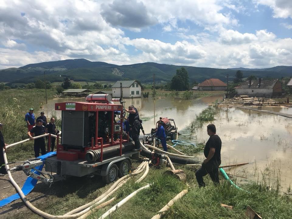 Ajutor pentru localităţile afectate de inundaţii 15350