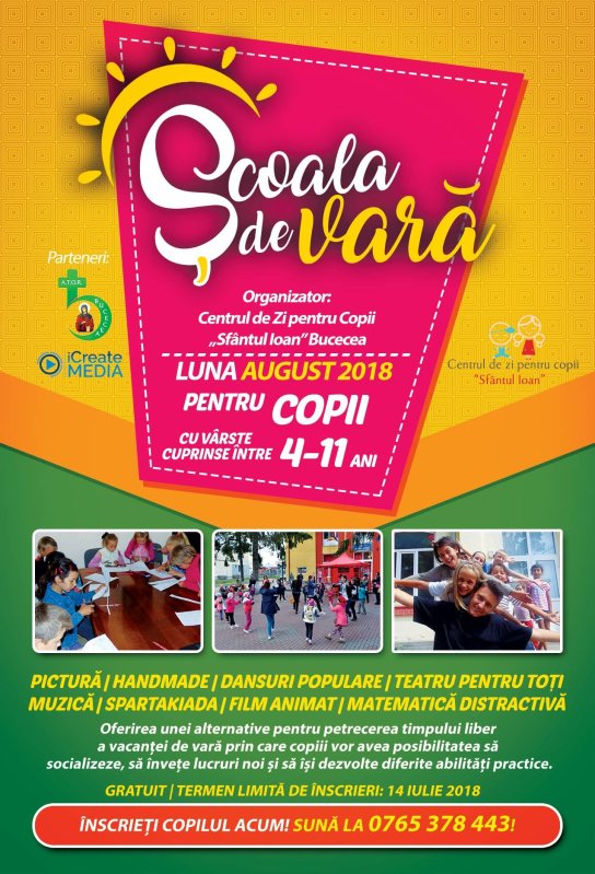 Centrul de Zi pentru Copii din Bucecea organizează Şcoala de vară, ediţia I 15204