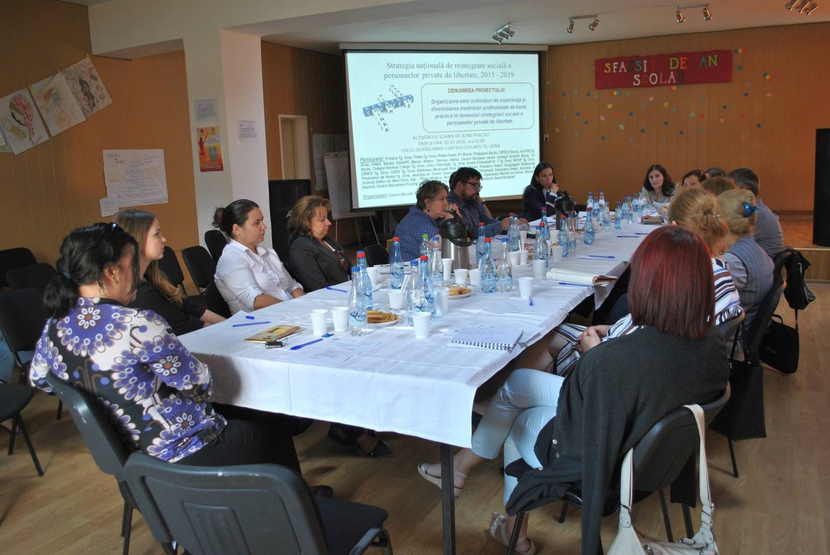 Întâlnire de lucru la Centrul Educativ Târgu Ocna 15116