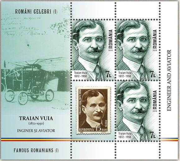 Români celebri evocați de Romfilatelia 14902