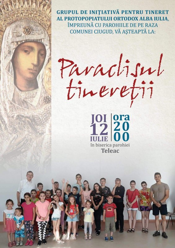 „Paraclisul tinereții”, la biserica Parohiei Teleac, Alba 14770